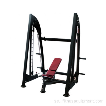 Justerbar multi kommersiell skivstång Rack Gym Smith Machine